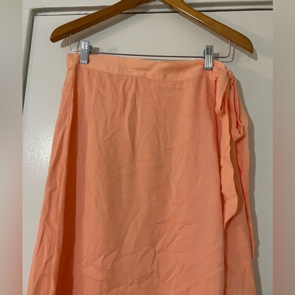 Lucca Couture Creamy Peach Maxi Skirt Size Small NWT - Picture 3 of 9